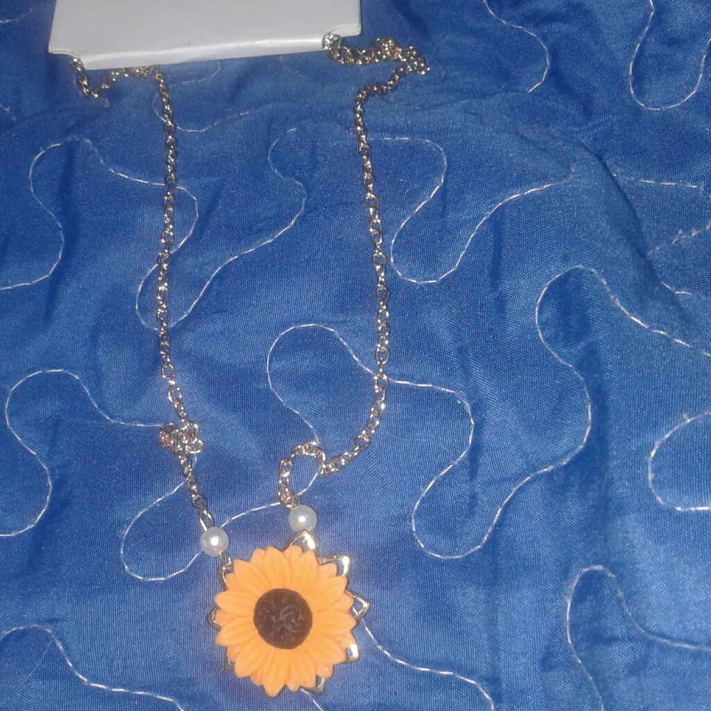 Sunflower Necklace